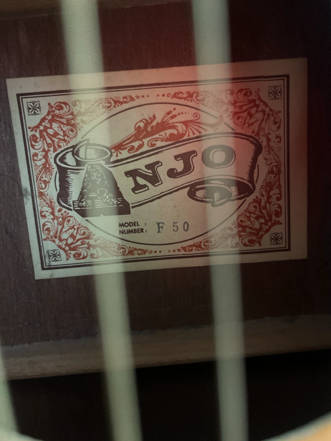 NJO F50 Acoustic Guitar - photo 3