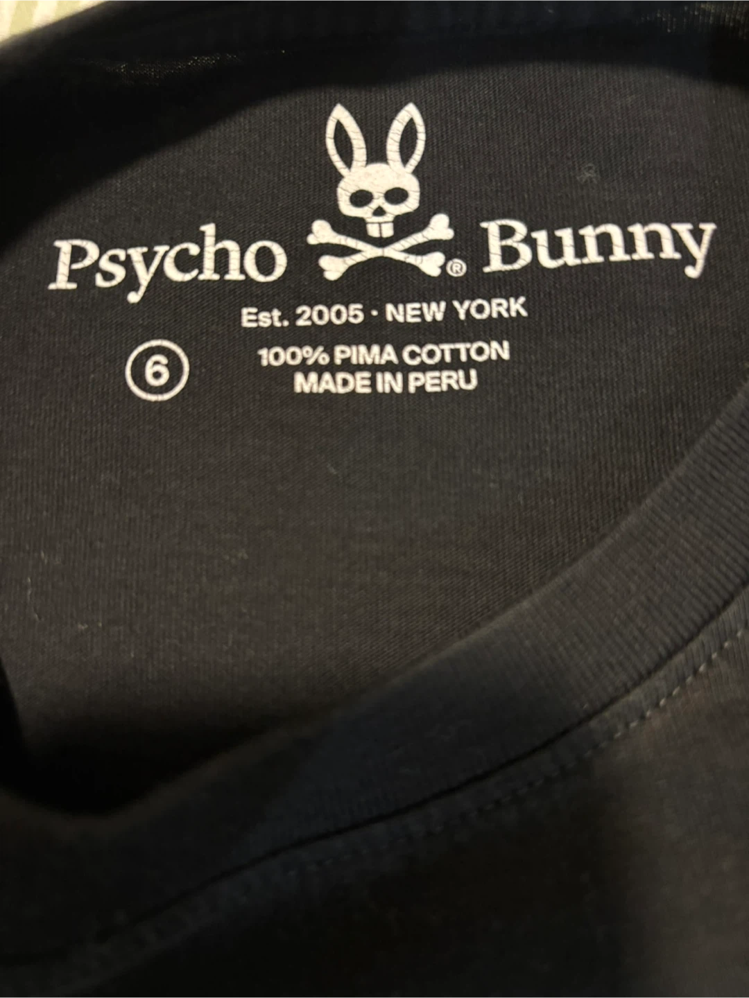 Psycho Bunny Black Graphic T-Shirt - photo 3