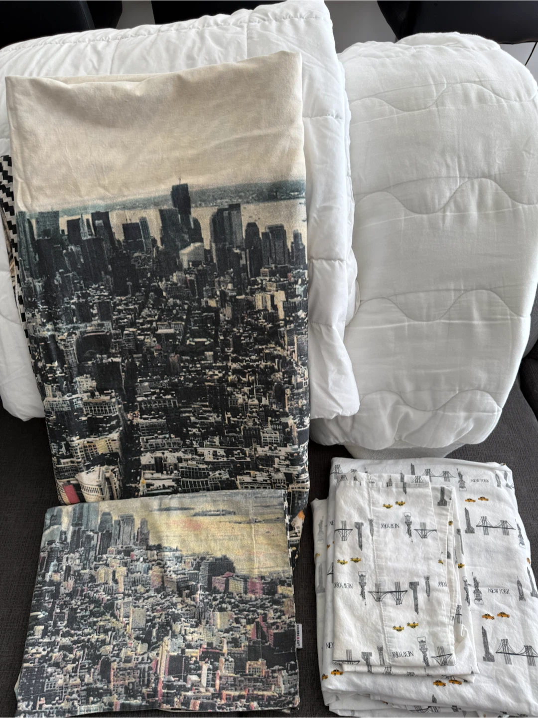New York City Skyline Bedding Set
