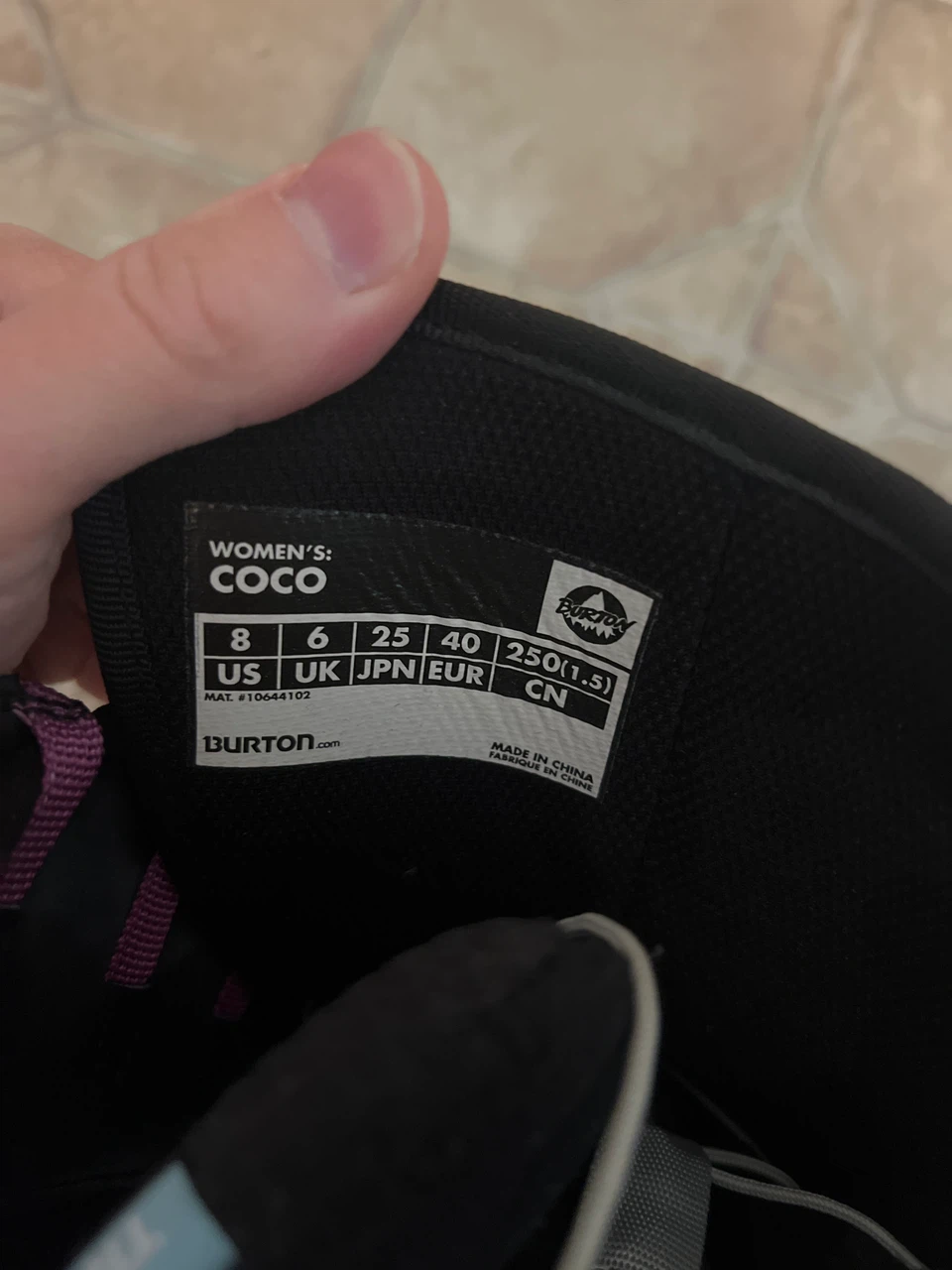 Burton Women's Coco Snowboard Boots Size 8 - photo 3