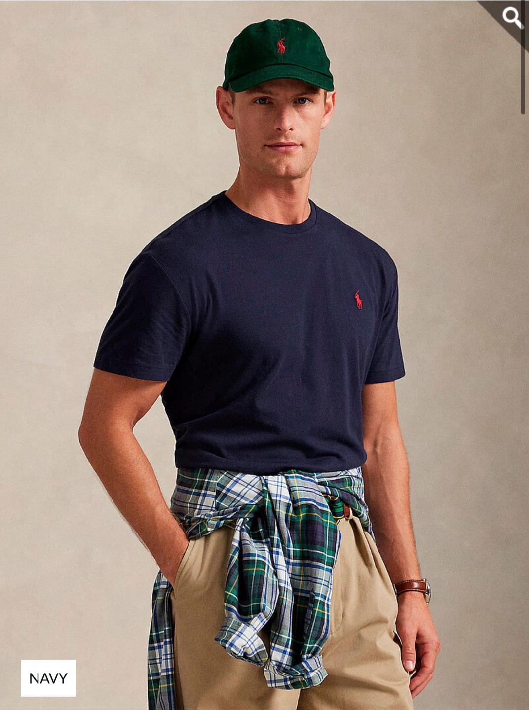 Polo Ralph Lauren Navy blue  T-Shirt Size M - photo 4