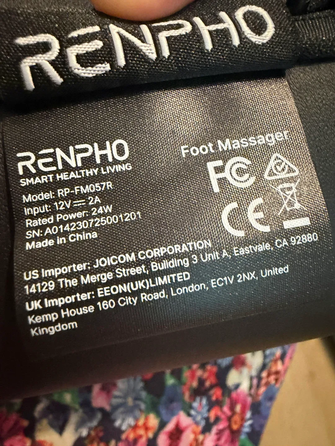 RENPHO Foot Massager - photo 4