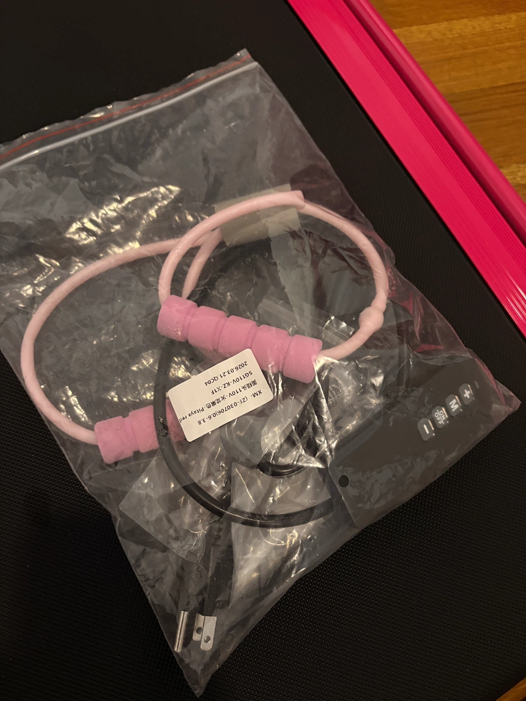 YAGUD Pink Treadmill with Jump Rope and Resistance Bands - photo 3