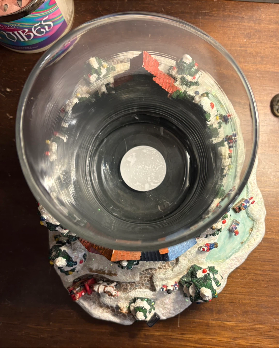 ✨✨Christmas Village Glass Candle Holder - photo 5