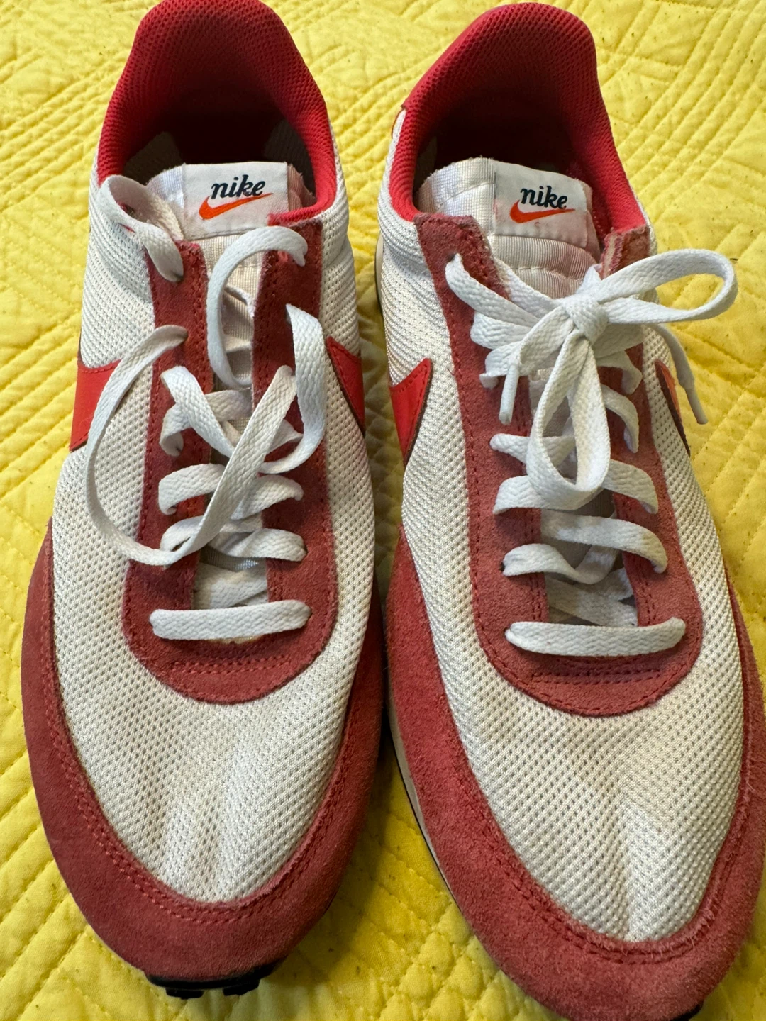 Nike Running Shoes - Red & White