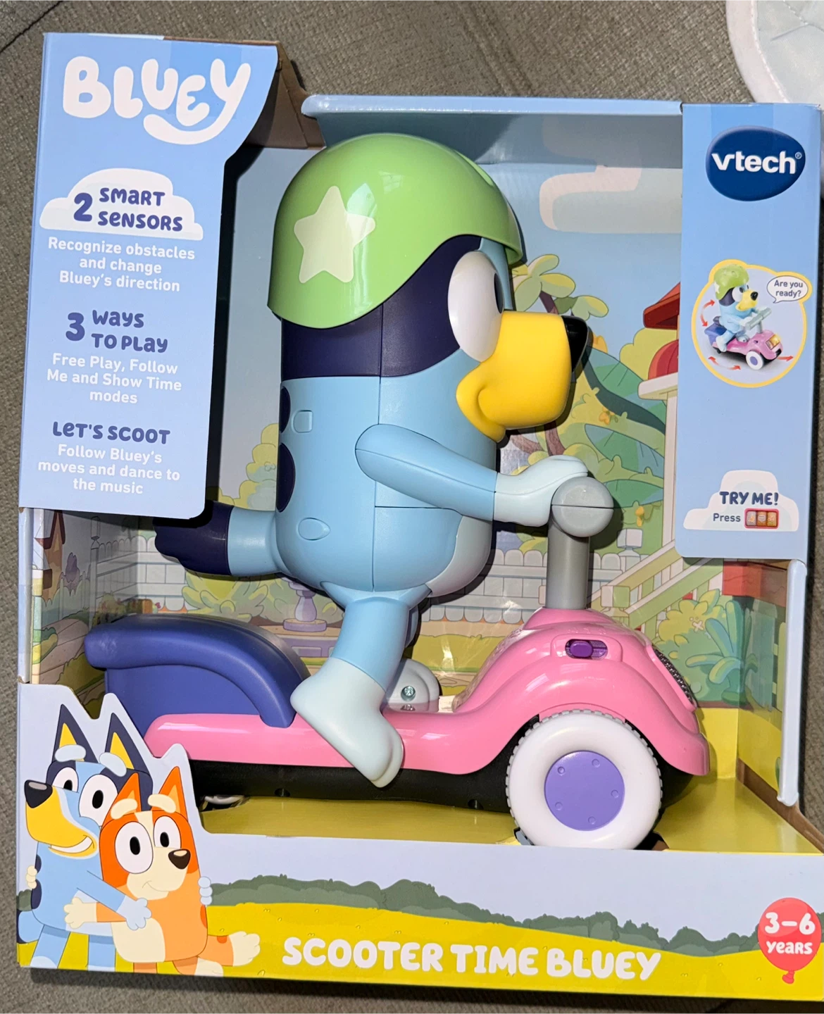 Vtech scooters time Bluey’s.