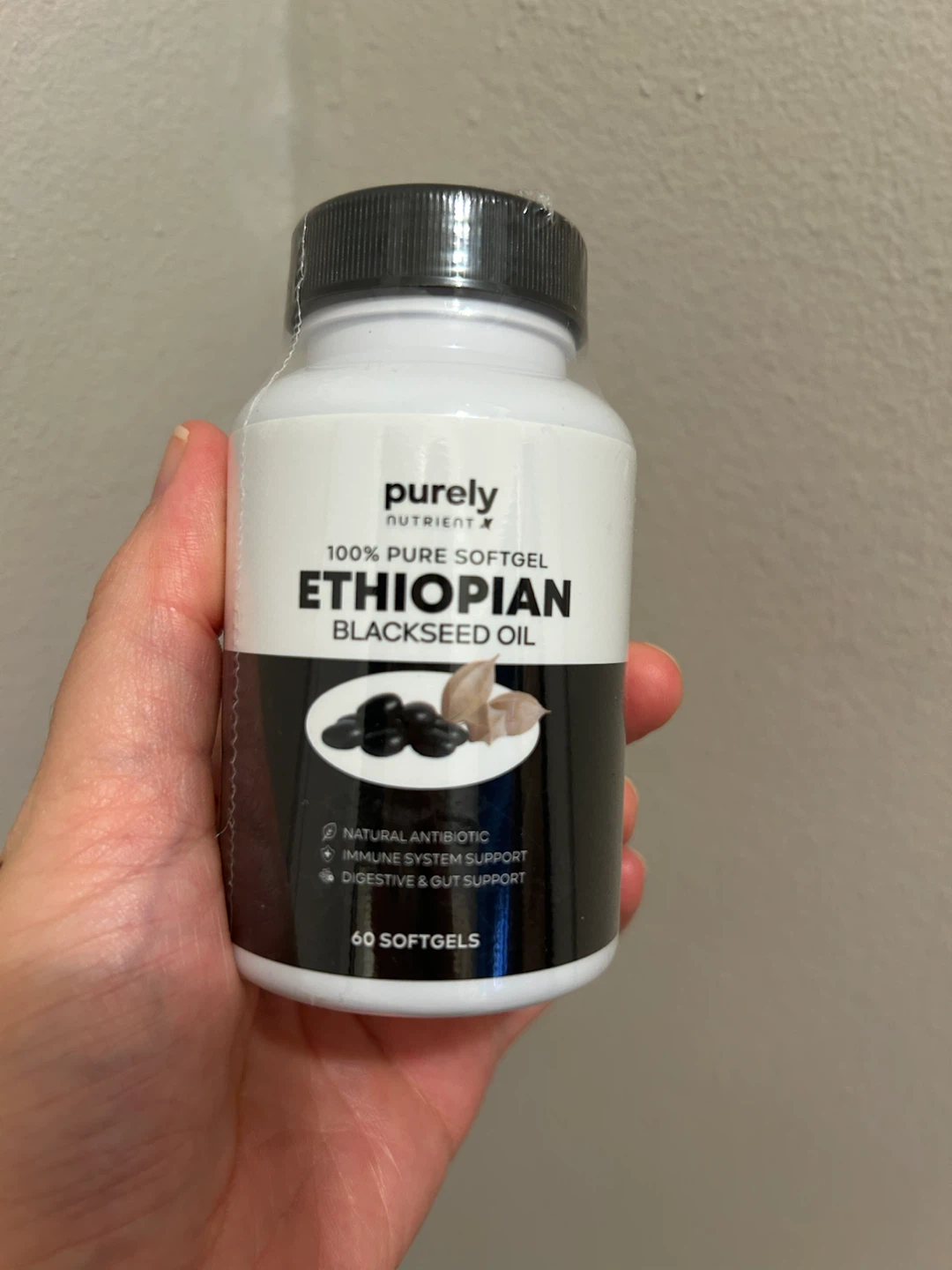 Purely Nutrients Ethiopian Blackseed Oil Softgels - 60 Count