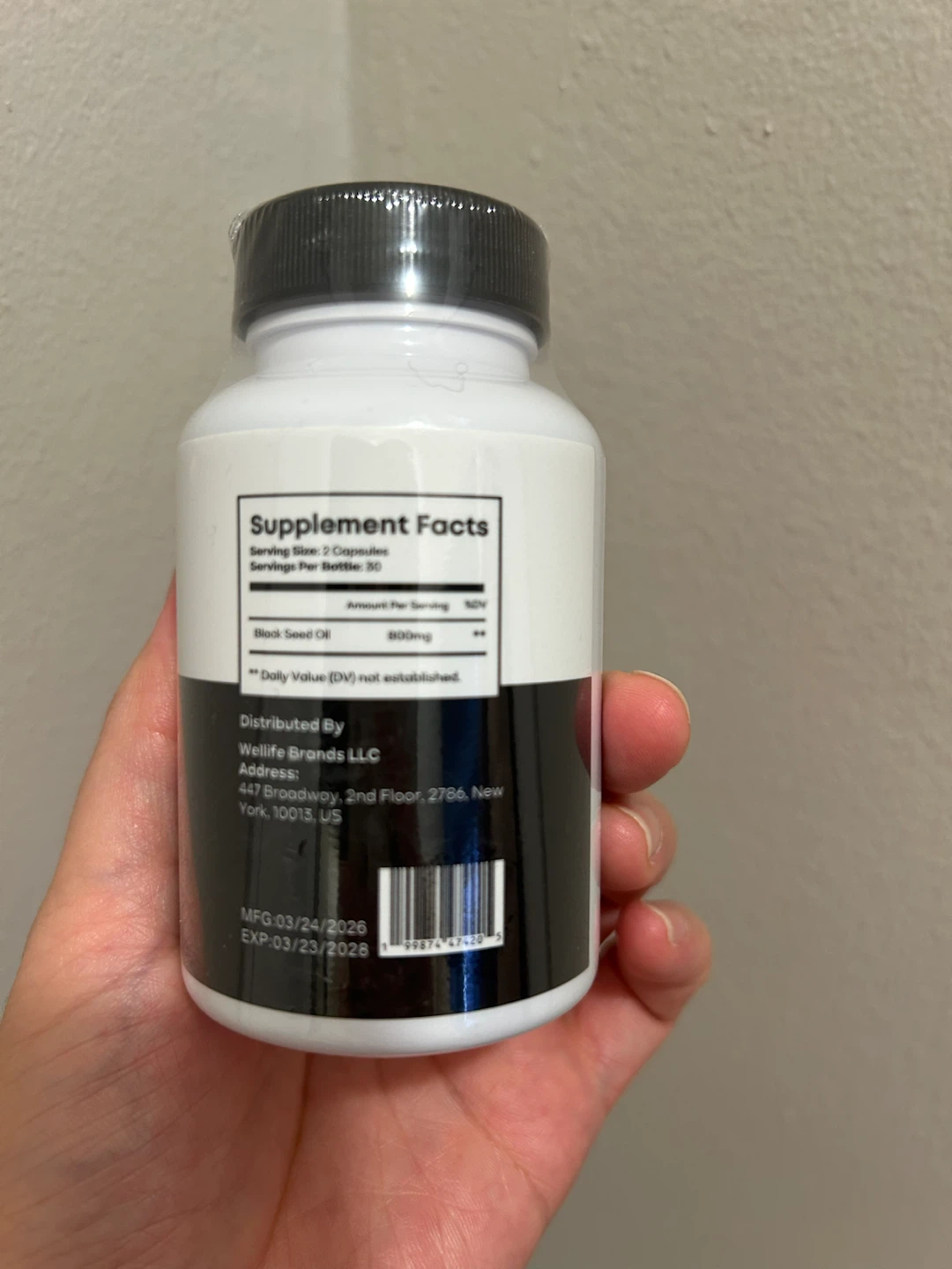 Purely Nutrients Ethiopian Blackseed Oil Softgels - 60 Count - photo 2