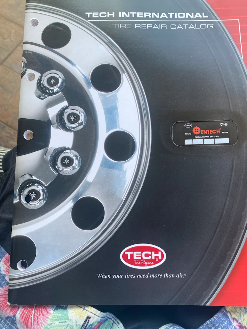TECH INTERNATIONAL Tire Repair Catalog