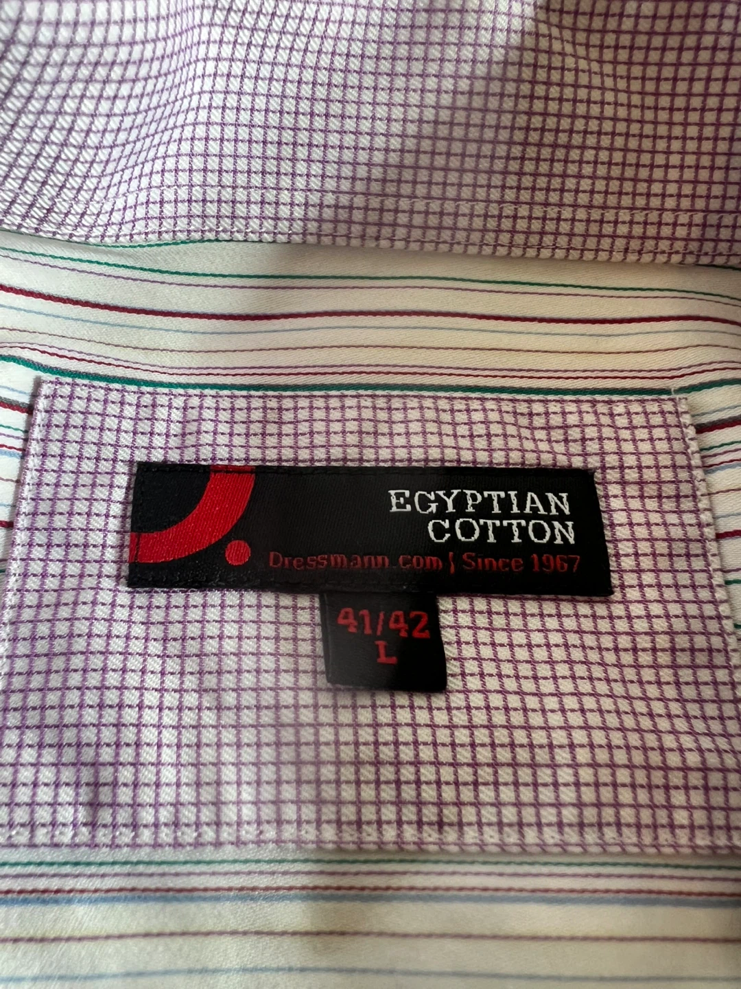 Dressmann Shirt Size L Egyptian Cotton - photo 2