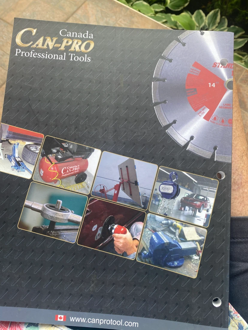 Canada CAN-PRO Professional Tools Brochure
