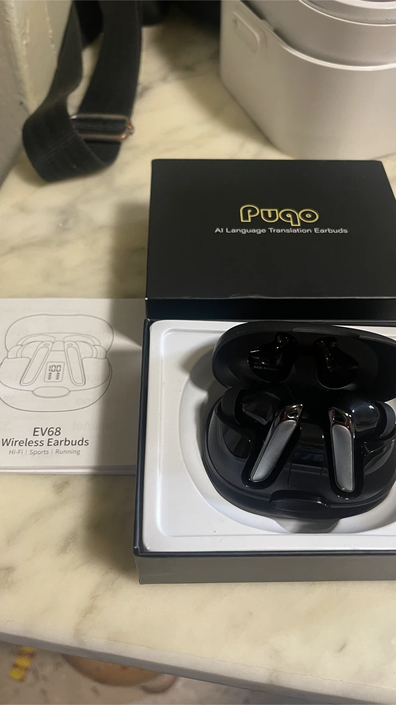 Puqo AI Language Translation Earbuds