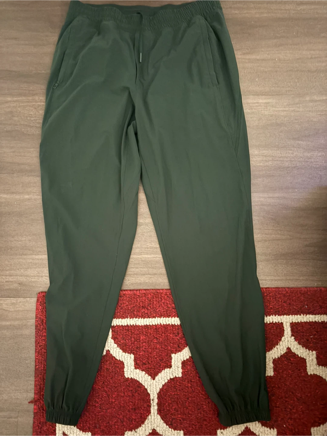 Lululemon Green Full Zip Hoodie and Jogger Pants Set - photo 2