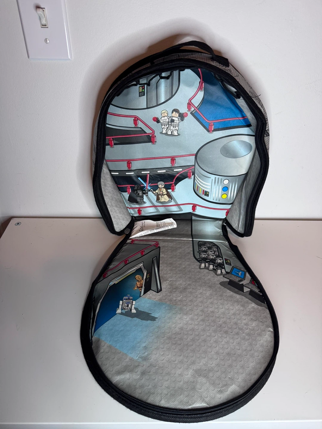 LEGO Star Wars zip-bin toy storage bag - photo 3