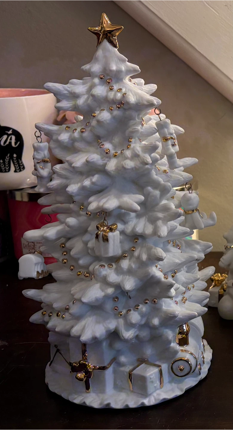 ✨✨Porcelain Santa Puppeteer Christmas Decor Set - photo 2