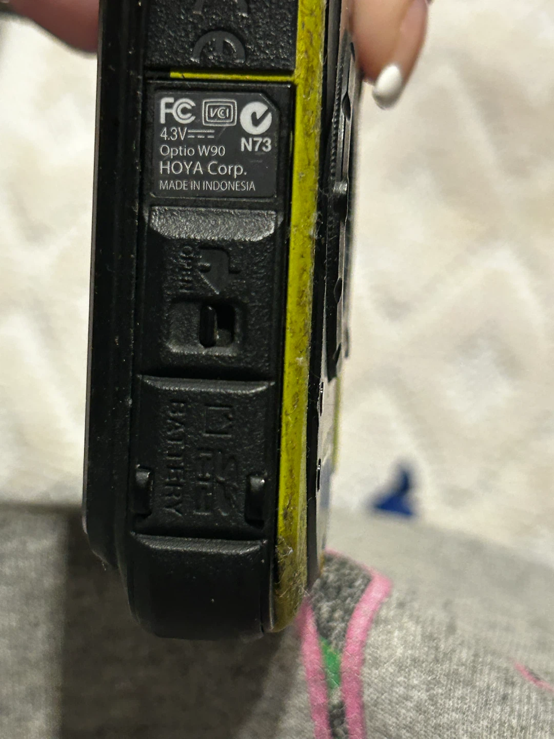 Pentax Optio W90 Digital Camera Green - photo 3