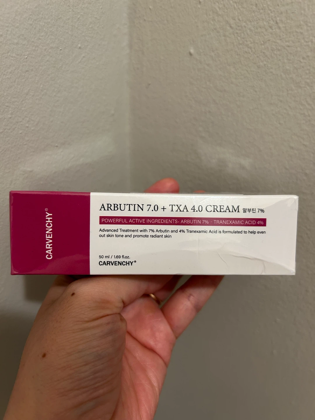 Brand new Carvenchy Arbutin 7.0 + TXA 4.0 Cream