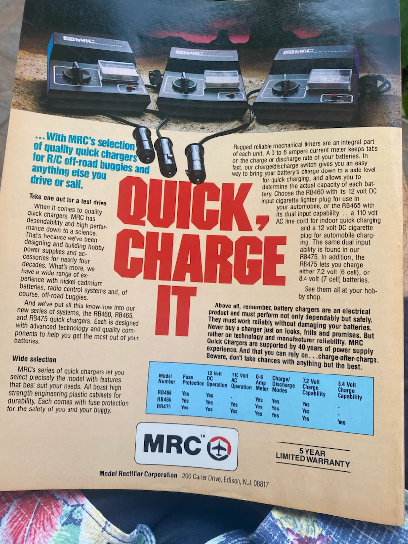 Radio Control Car Action Magazine - November 1999 - photo 2