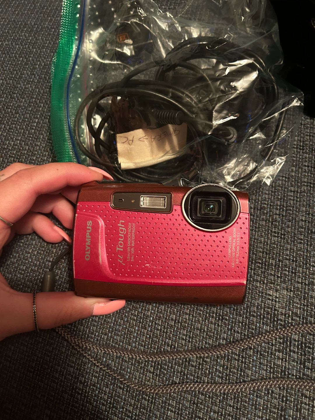 Olympus u Tough Waterproof Camera Pink