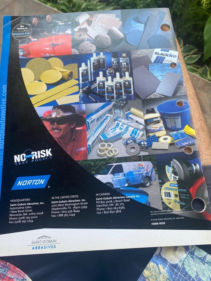 Norton Automotive Refinishing Products Catalog 330 - photo 2