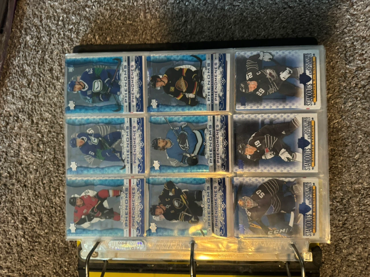 Upper Deck NHL Trading Card Collection send offers