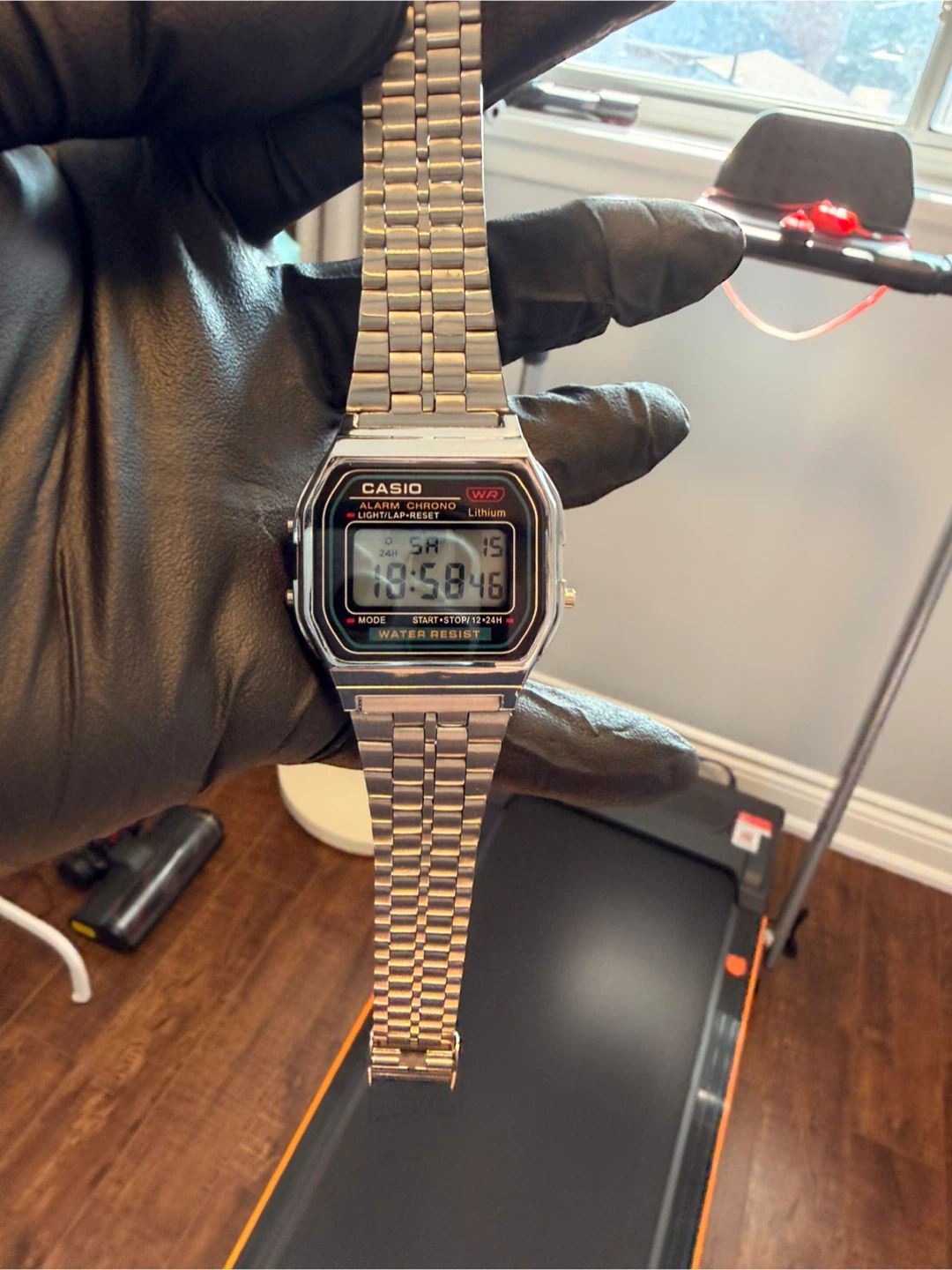 Casio Watch Silver, Alarm, Stop Watch - photo 3