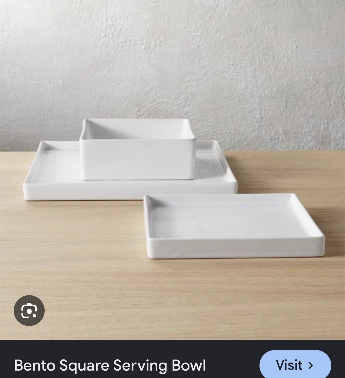 6 pcs CB2 Bento Square Serving Bowls - photo 4