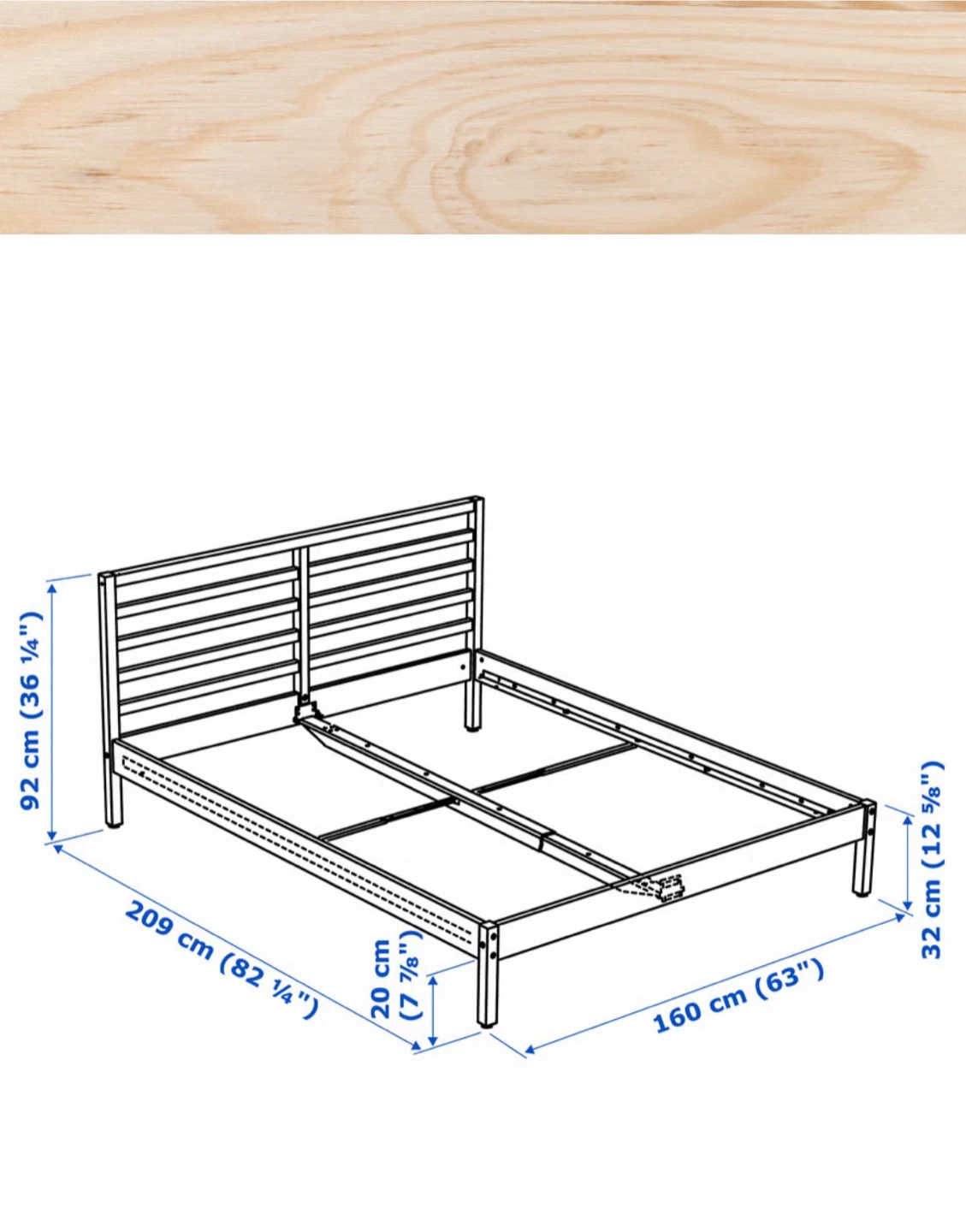 IKEA NEJDEN Bed Frame - photo 2