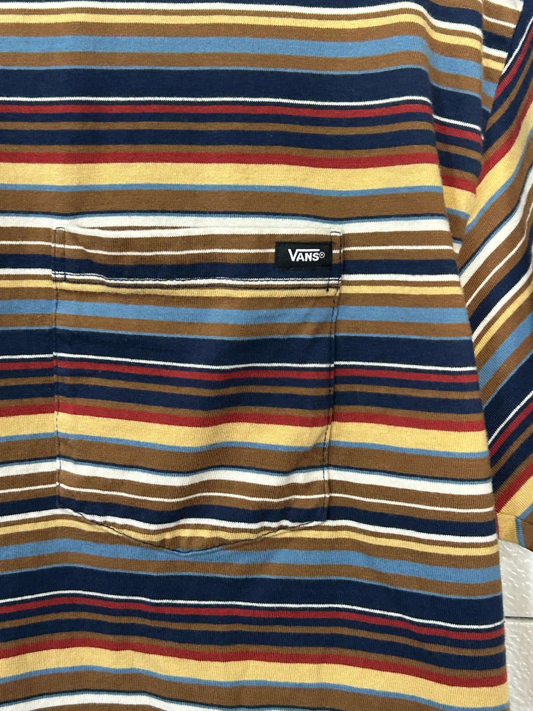 Vans Striped Pocket T-Shirt - Large - photo 2