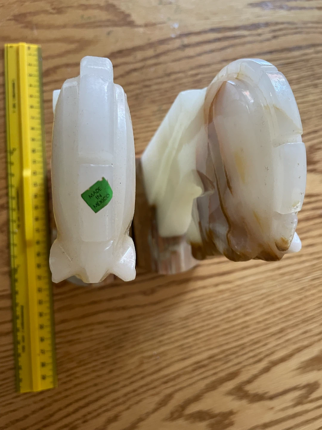Set of 2 Onyx Horse Head Bookends - photo 3