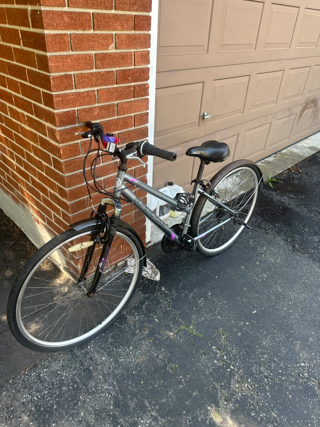 26 inch city bike with suspension