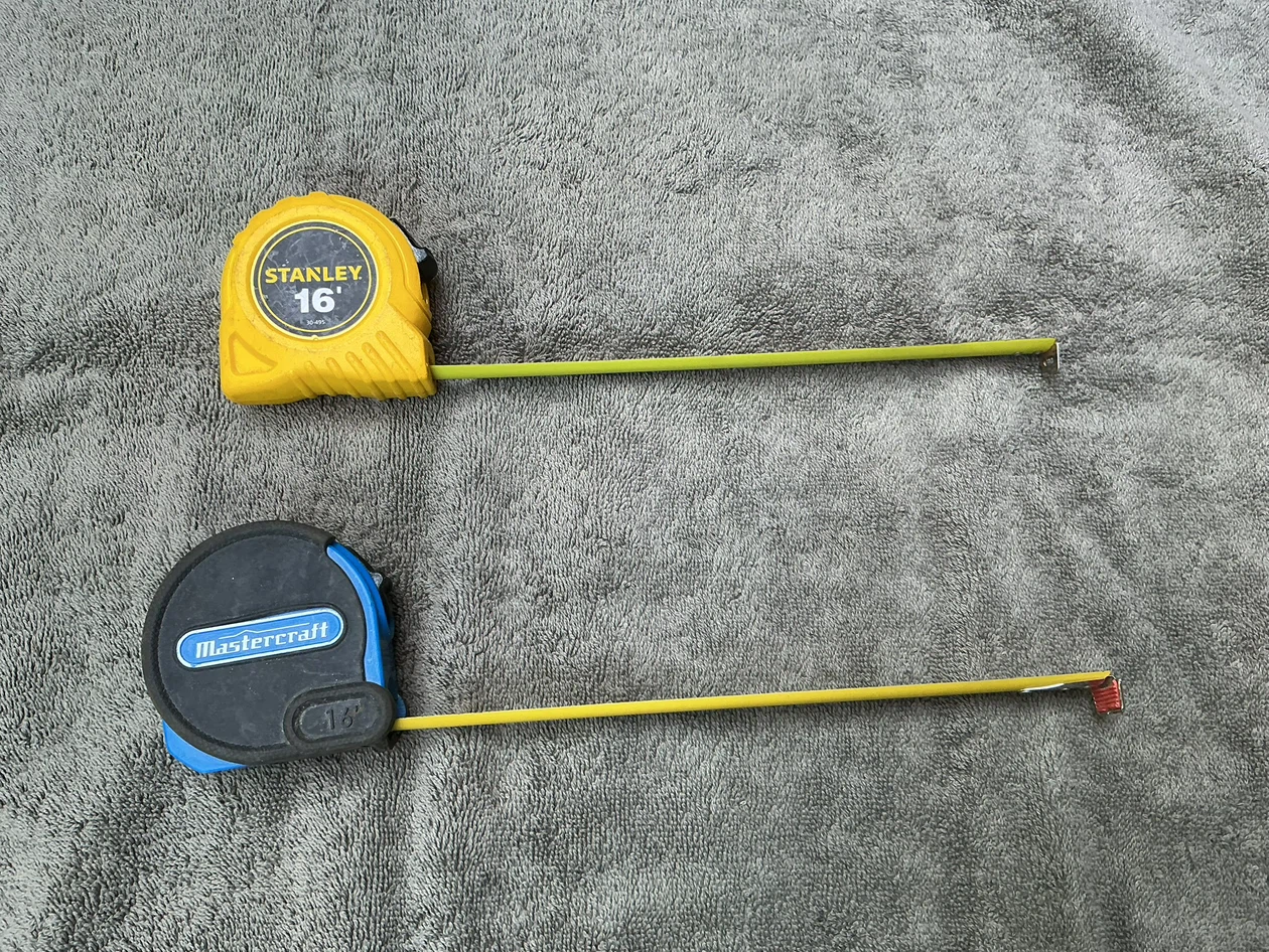 Stanley & Mastercraft 16' Tape Measures !