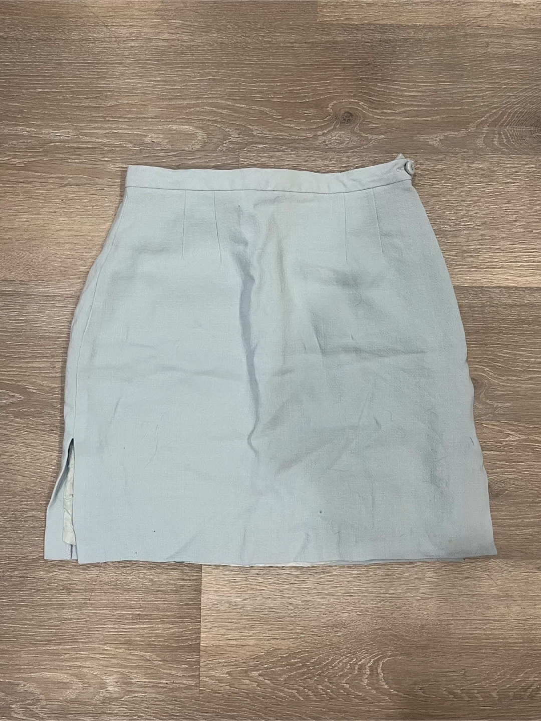 A-WEAR Pastel Blue Skirt Suit Set - photo 4