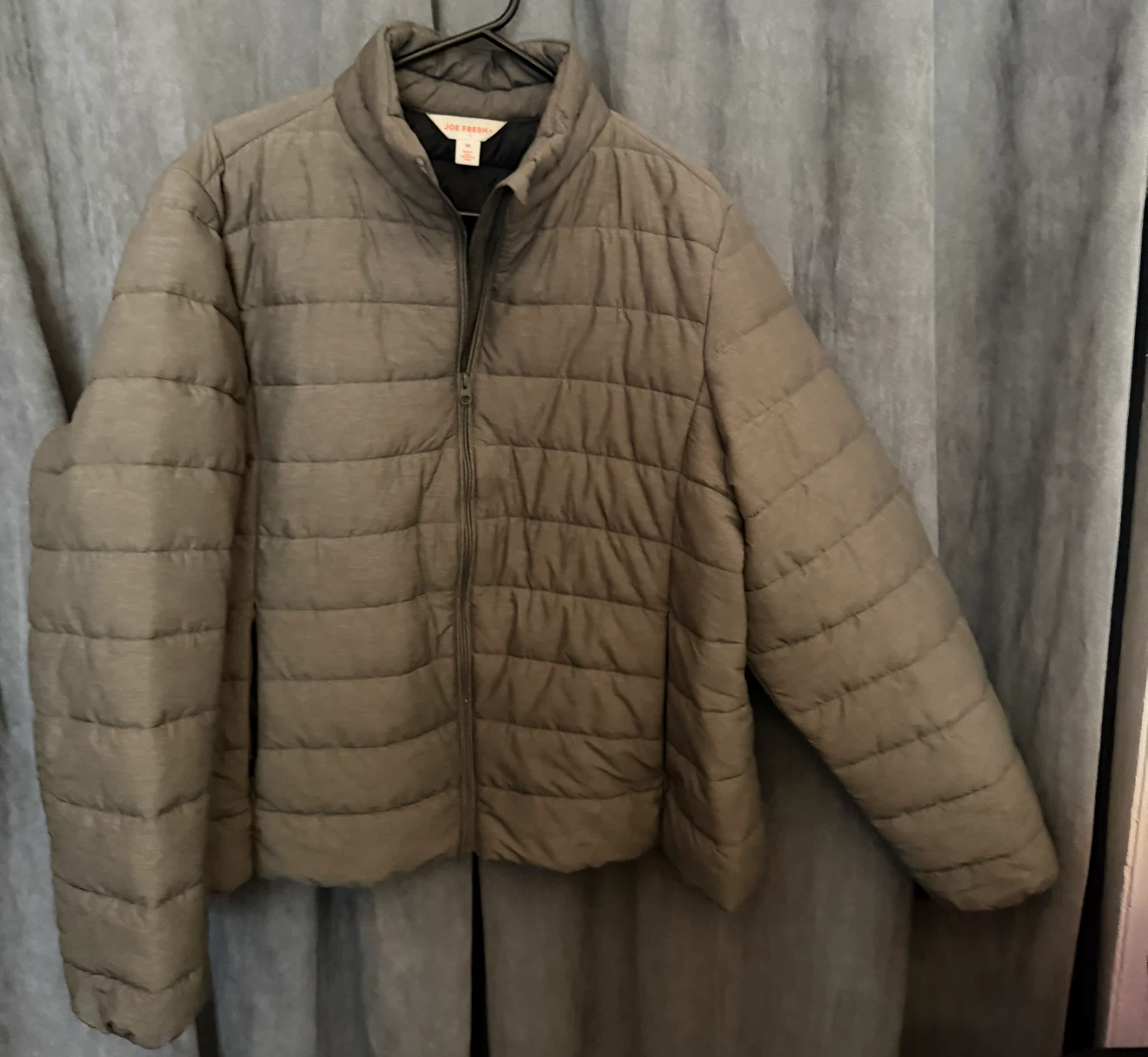 Joe Fresh Puffer Jacket -plus size 2X - army green