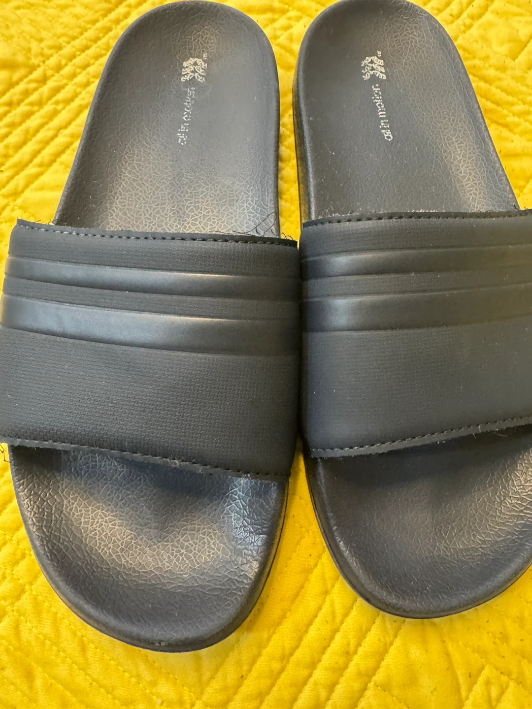 All in Motion Blue Men Slides Size 10 - photo 2