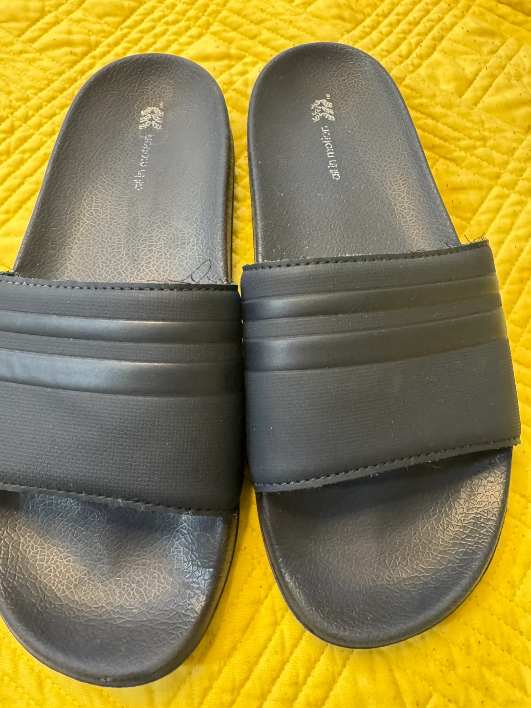 All in Motion Blue Men Slides Size 10 - photo 3