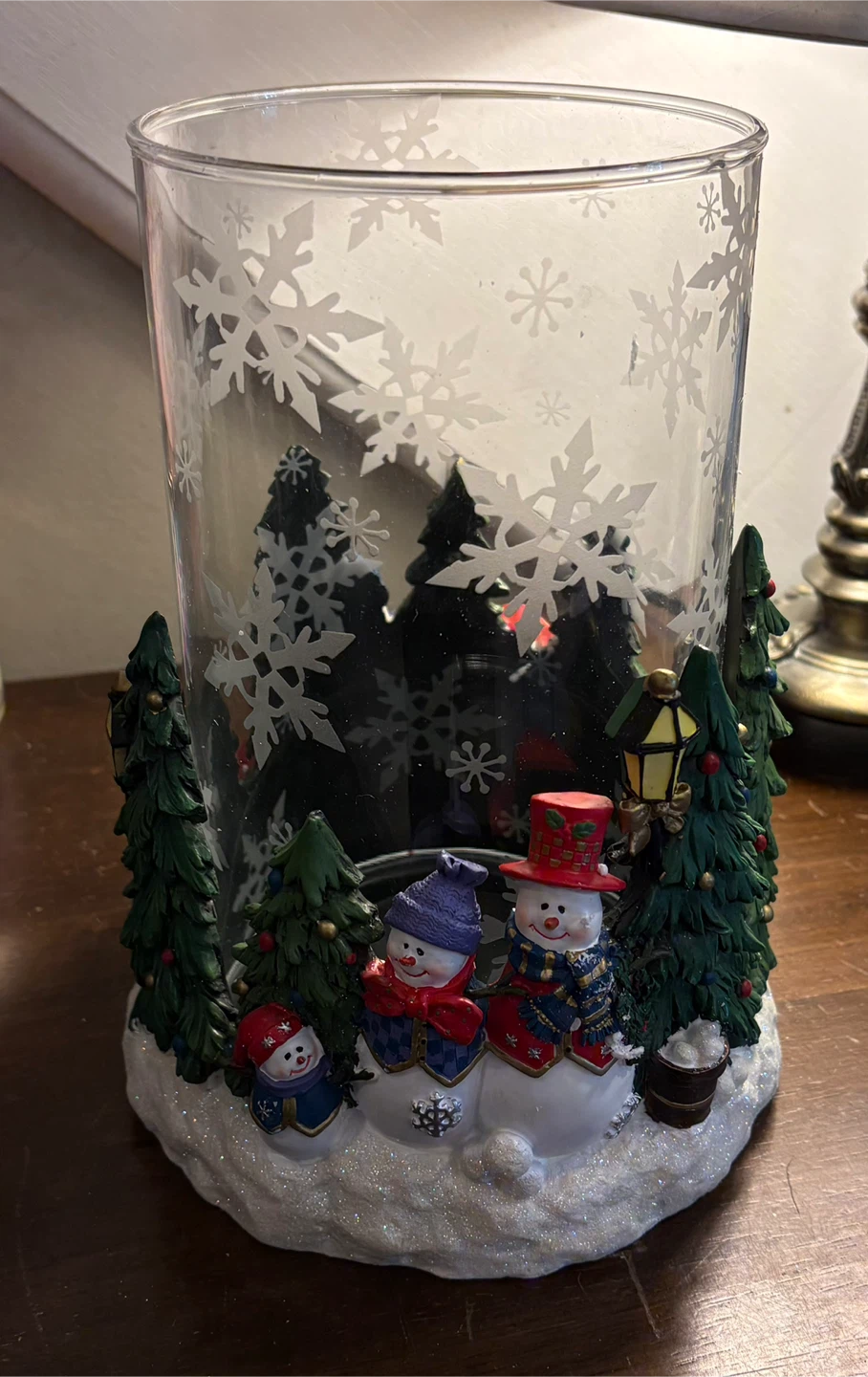 ✨✨Christmas Snowman Candle Holder