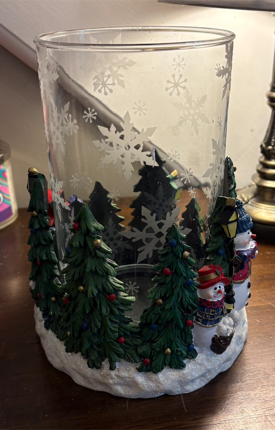 ✨✨Christmas Snowman Candle Holder - photo 2
