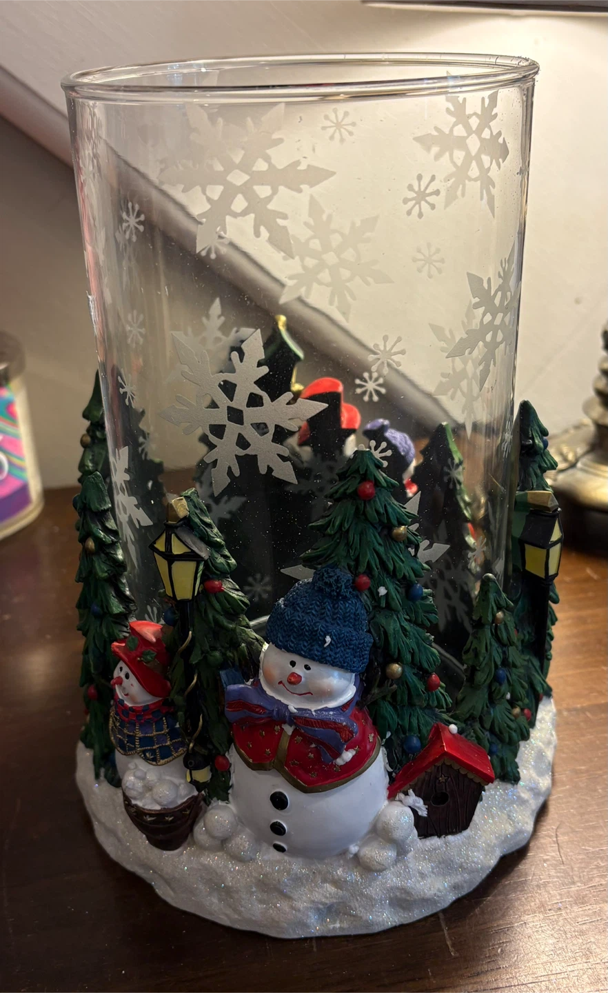 ✨✨Christmas Snowman Candle Holder - photo 3