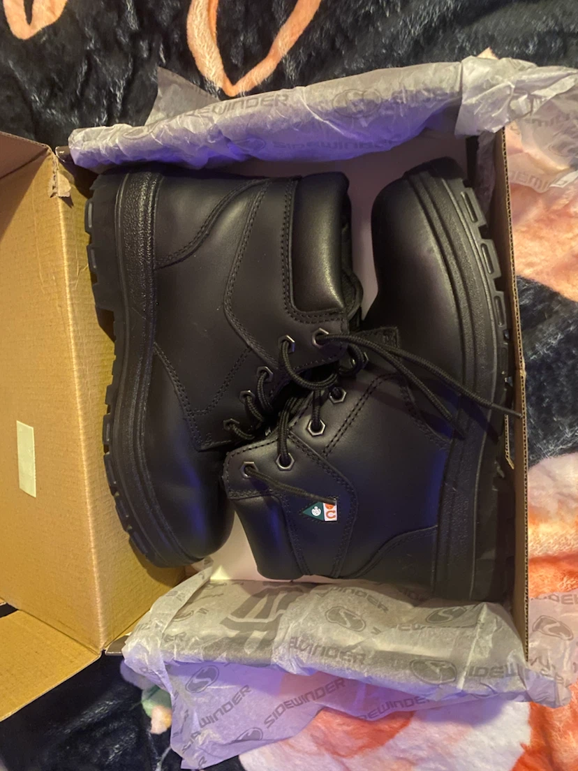 Sidewinder GTB 6 inch Steel Toe Leather Work Boots 618
