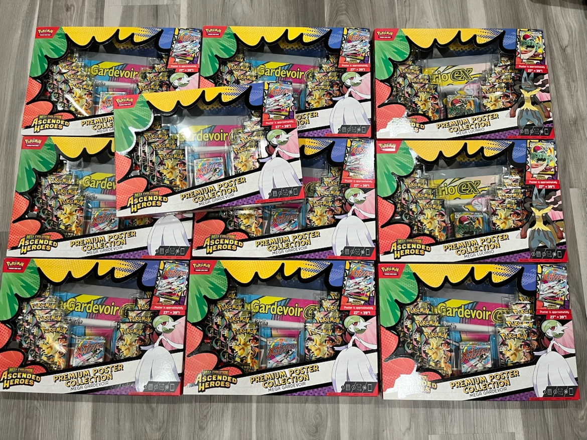 Pokemon Ascended Heroes Premium Poster Collection