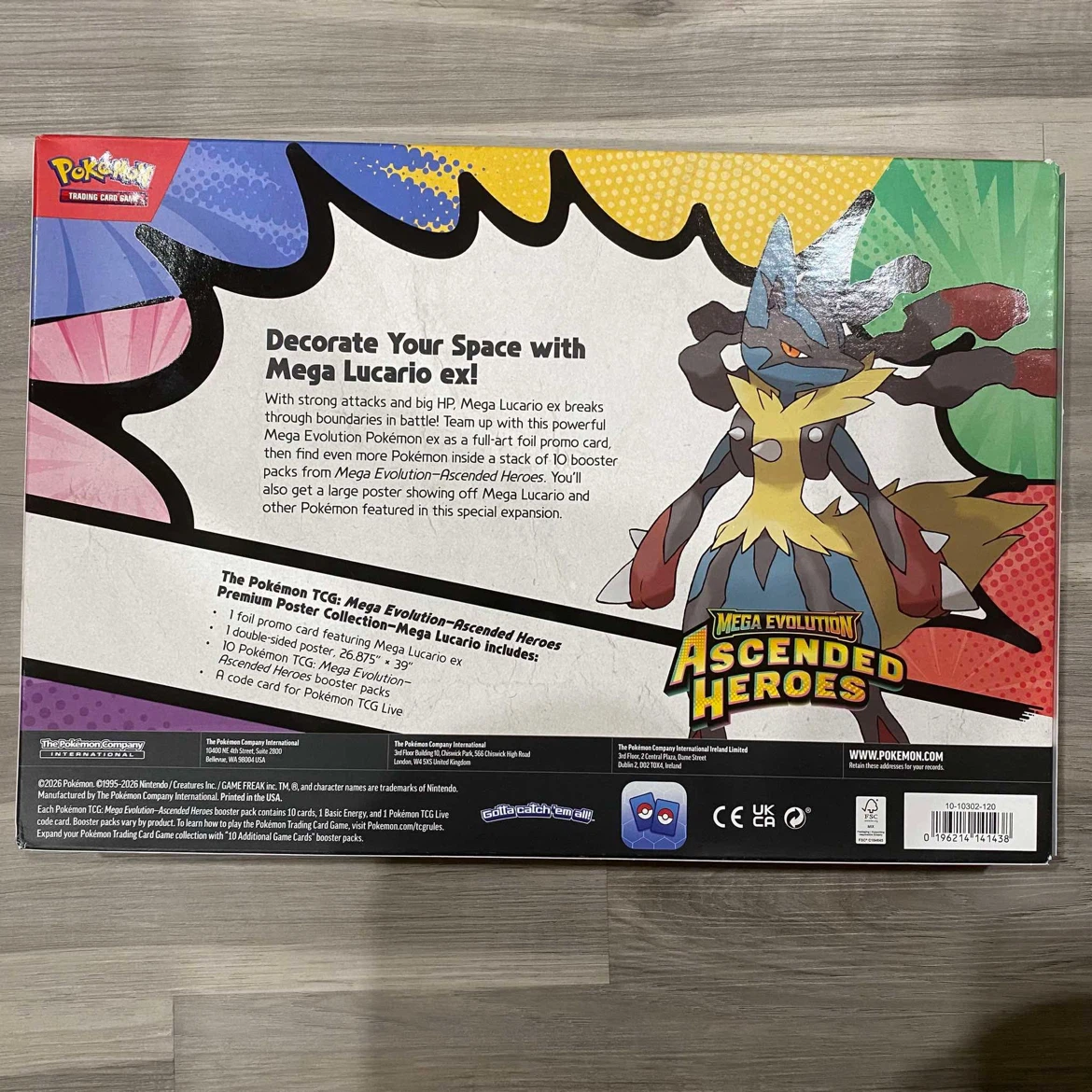 Pokemon Ascended Heroes Premium Poster Collection - photo 3
