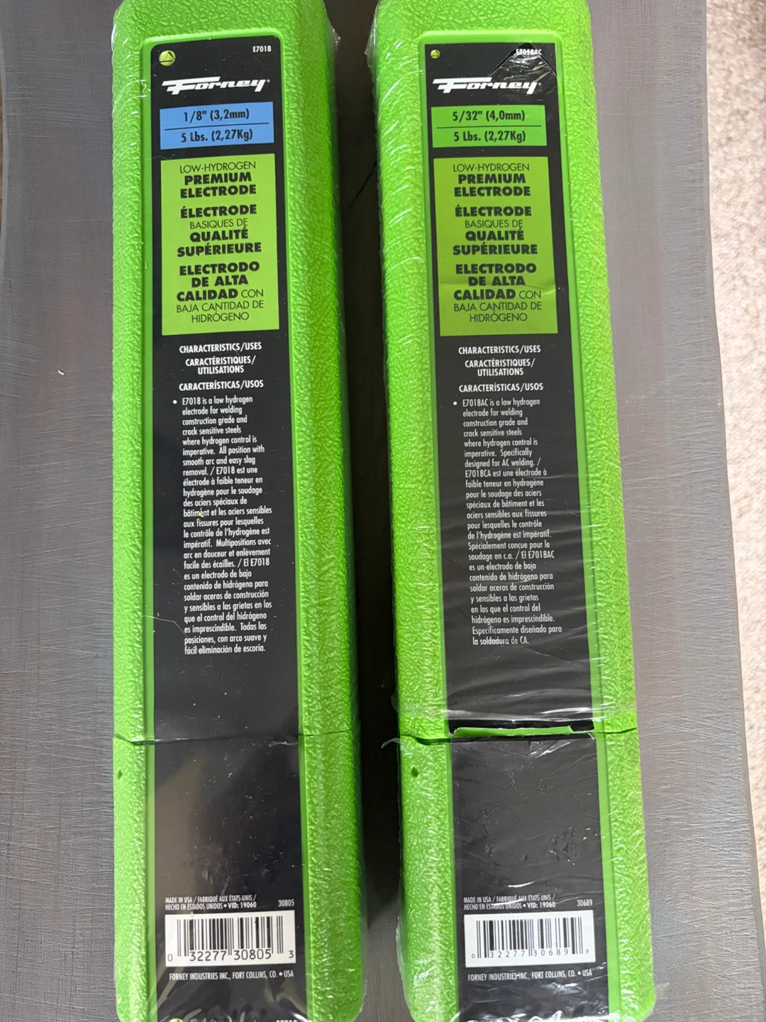 Forney 1/8’’ and 5/32’’ Welding Electrodes