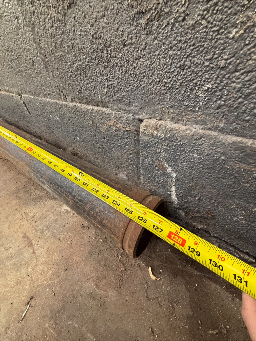 Cast iron pipe 4in - 2 lengths - photo 4