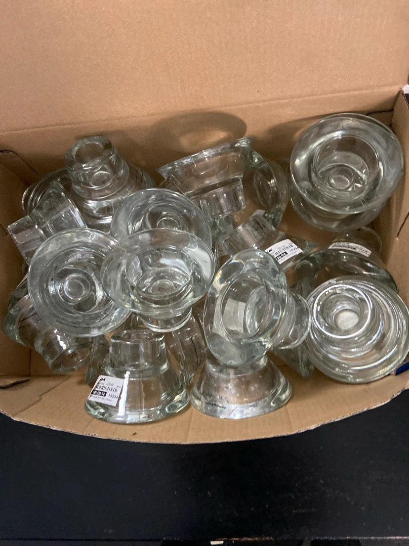 IKEA Glass Tealight Holders