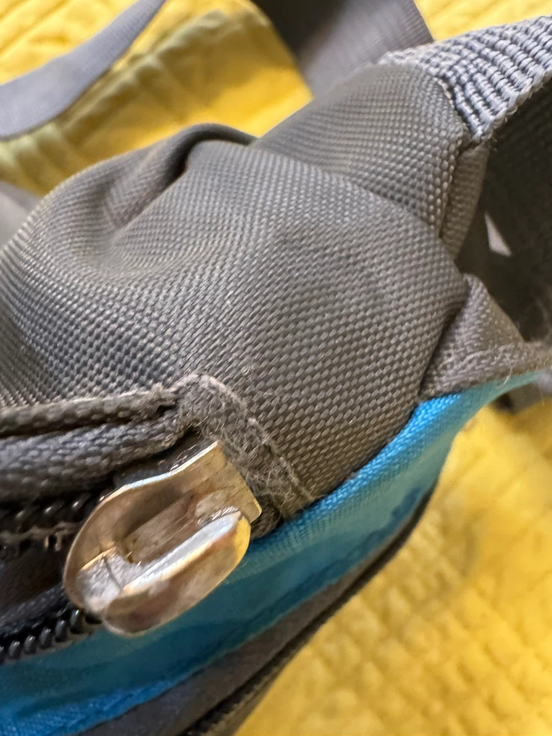 Gray and Blue Fanny Pack Waist Bag - photo 3