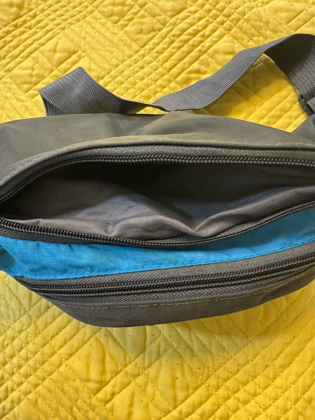 Gray and Blue Fanny Pack Waist Bag - photo 4
