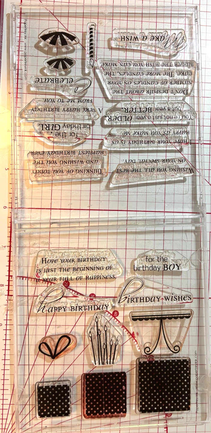 Papertrey Ink Birthday Clear Stamps Set