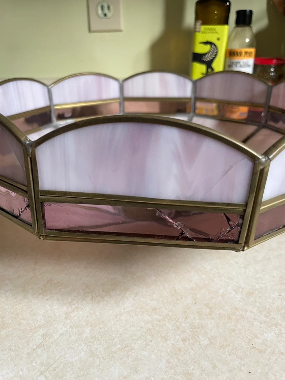 Stained Glass Lamp Shade - photo 5