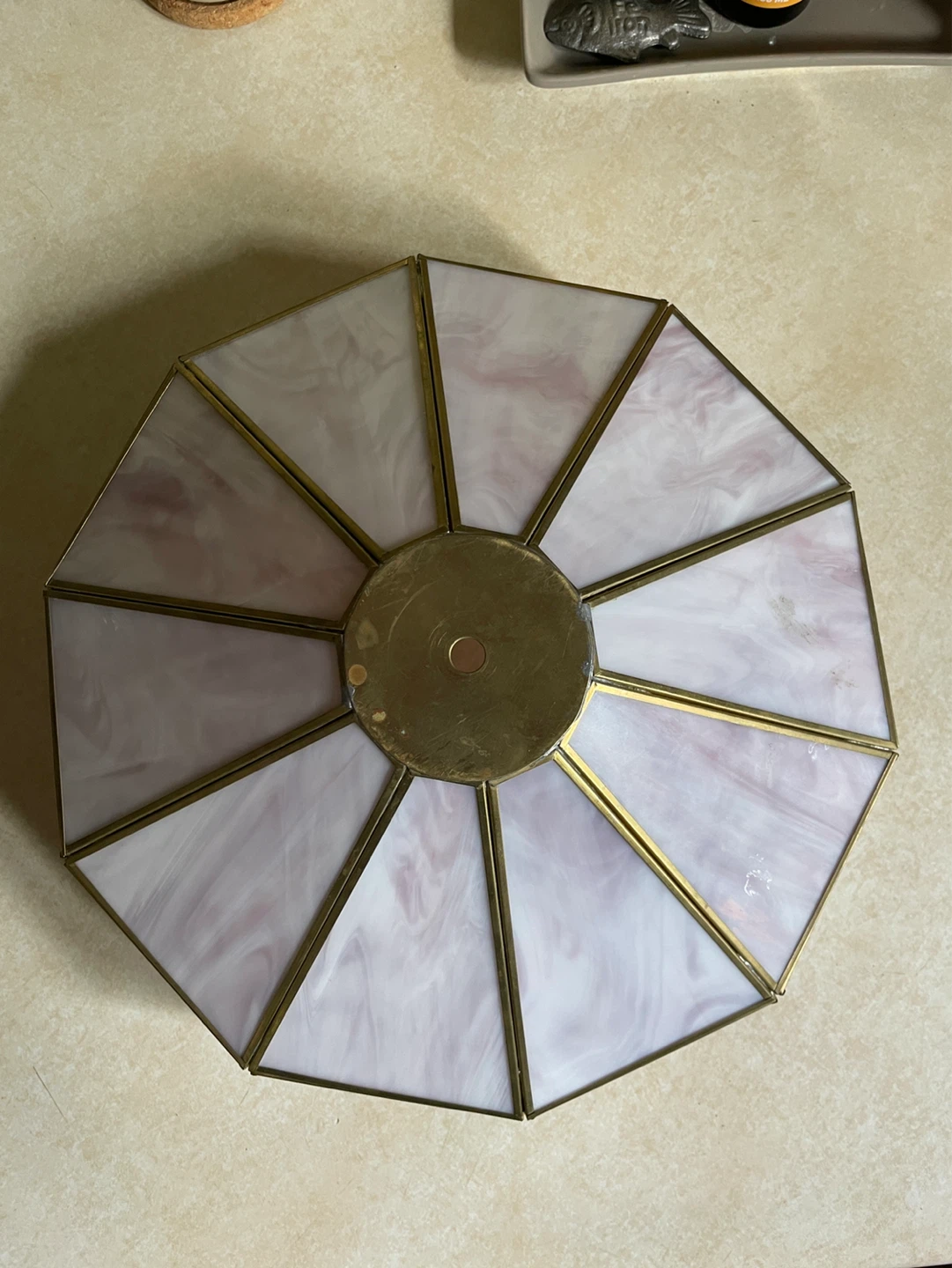 Stained Glass Lamp Shade - photo 2